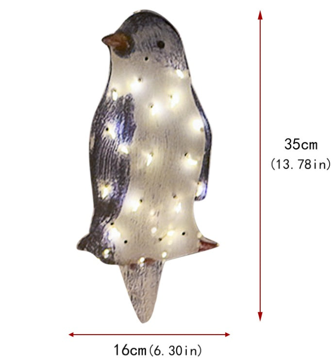 Acrylic Penguin Ornament