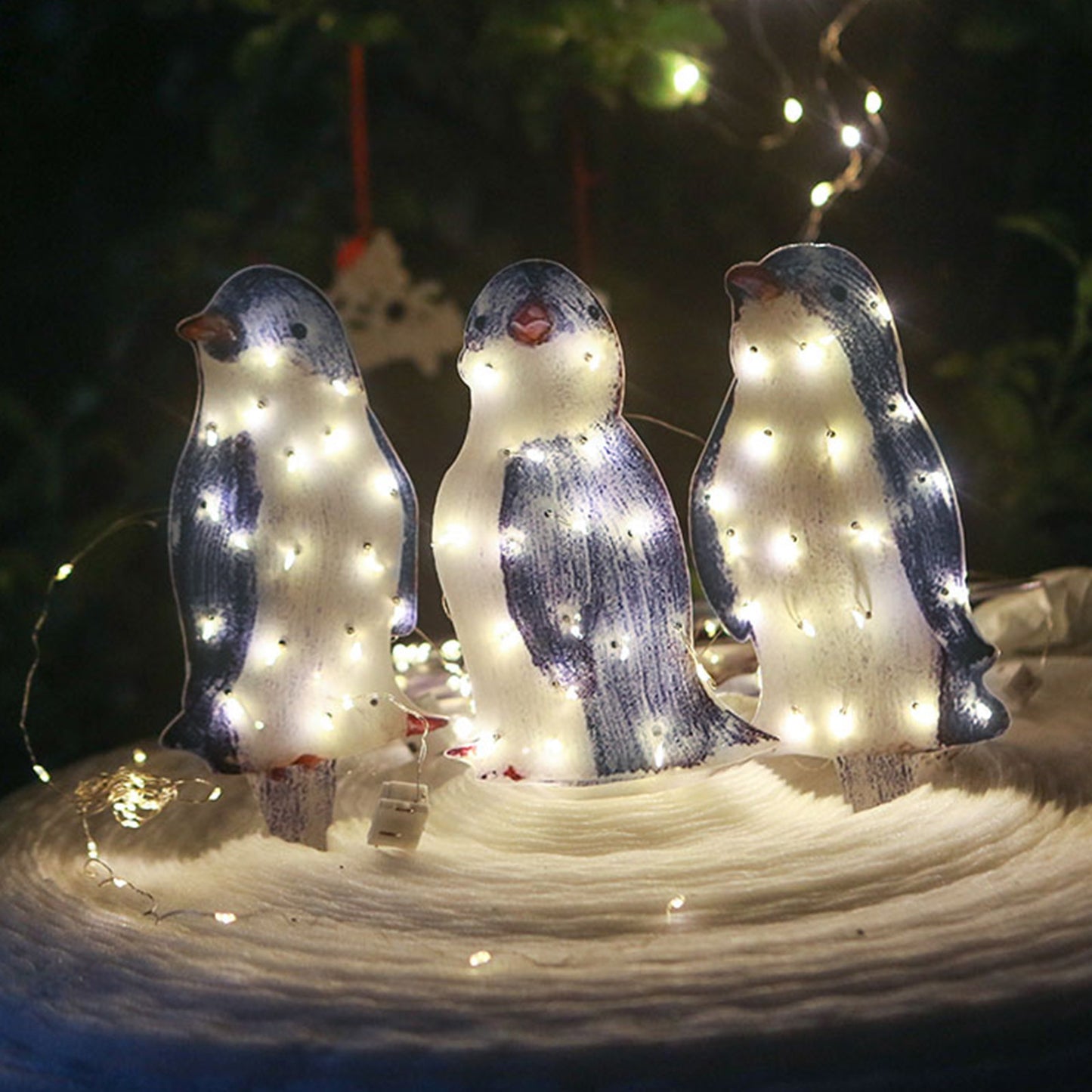 Acrylic Penguin Ornament