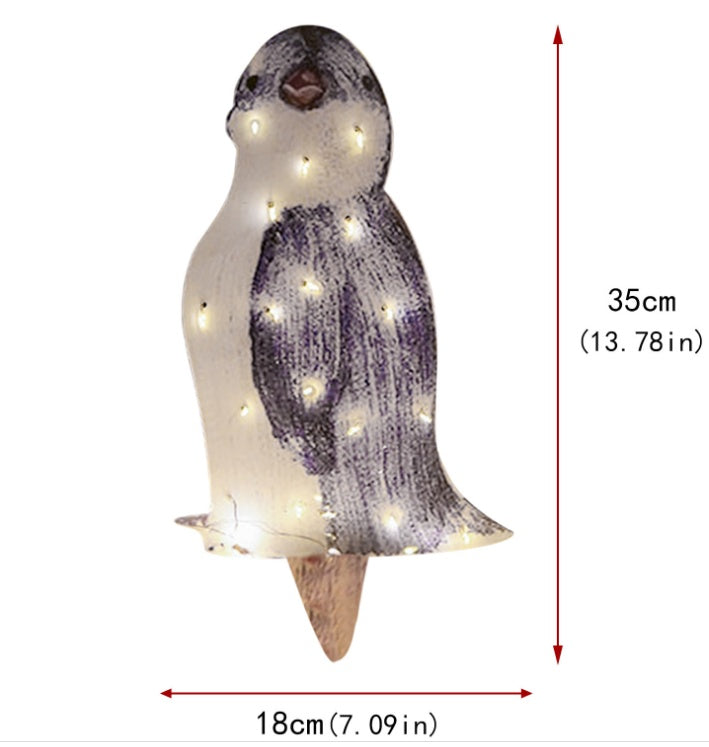 Acrylic Penguin Ornament
