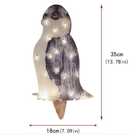 Acrylic Penguin Ornament